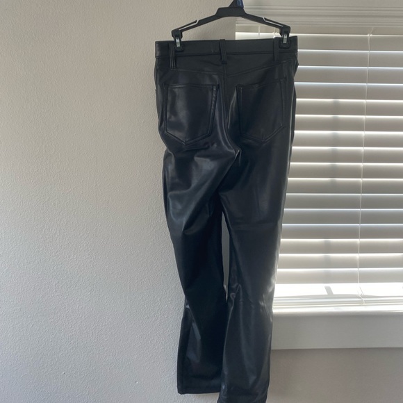 Abercrombie Straight Leg Leather pants - Picture 2 of 4